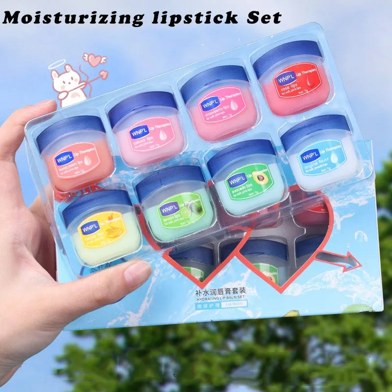 Natural Plant Lip Balm Moisturizing Lipsticks Base Cute Makeup Anti-Cracking Lip Oil Original Korean Cosmetics Skin Care