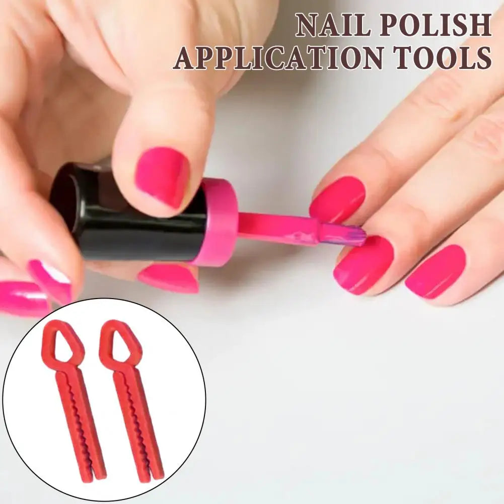 Diy Gel Nail Protector Clip Nail Polish Finger Protector Clips for Diy Acrylic Gel Nail Extensions Reusable Manicure for Women