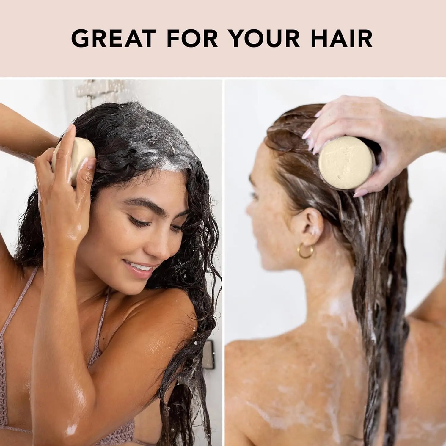 2PC Rice Shampoo and Conditioner Bar for Hair Growth | Rice Shampoo Bar & Conditioner Bar for Strengthening Hair