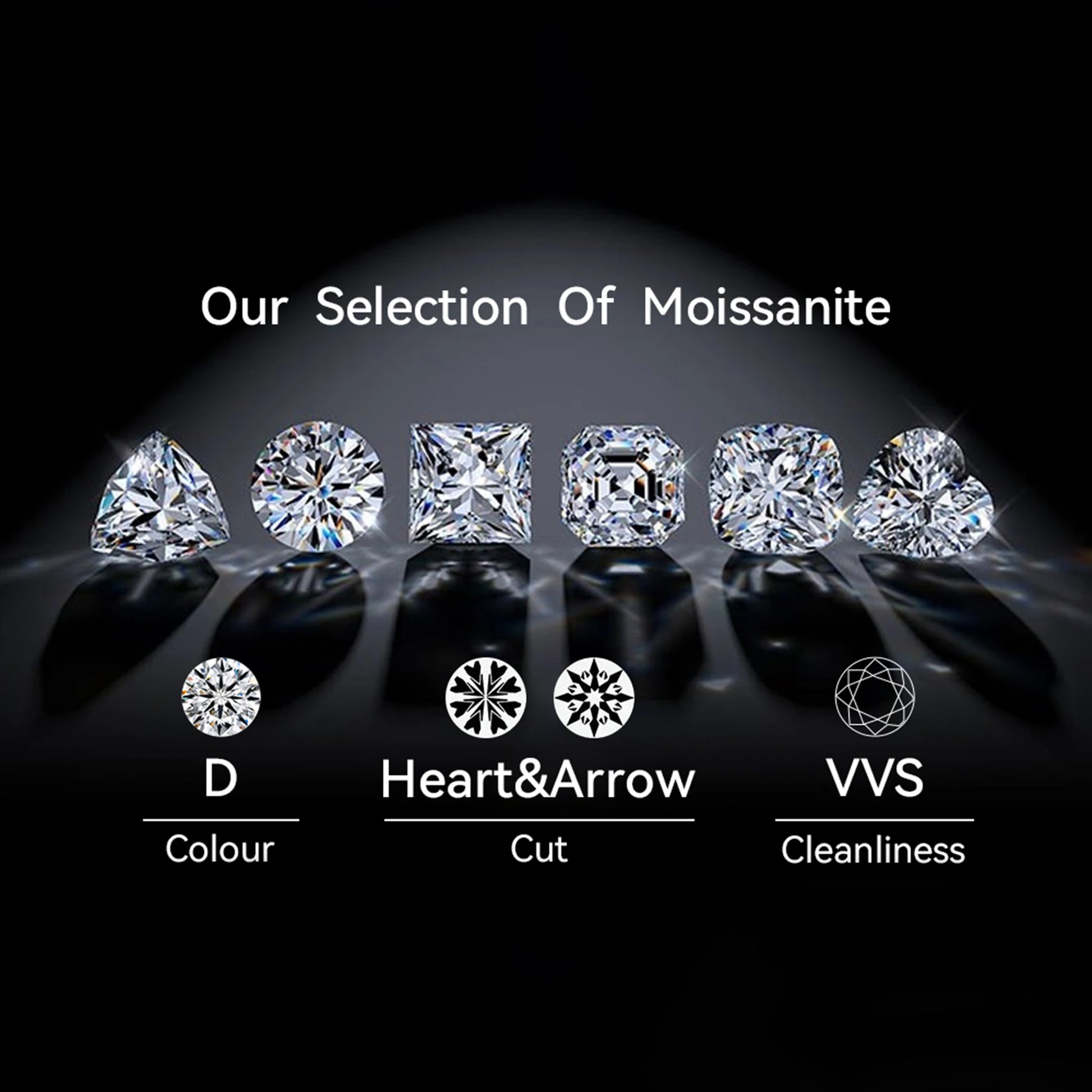 Kfvanfi Moissanite 3mm D VVS 925 Sterling Silver Classic Three Prong Women's Bracelet Men's Bracelet Tennis Chain Party Jewelry