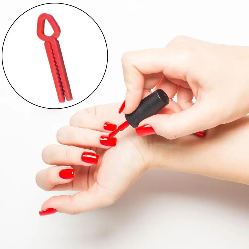 Diy Gel Nail Protector Clip Nail Polish Finger Protector Clips for Diy Acrylic Gel Nail Extensions Reusable Manicure for Women