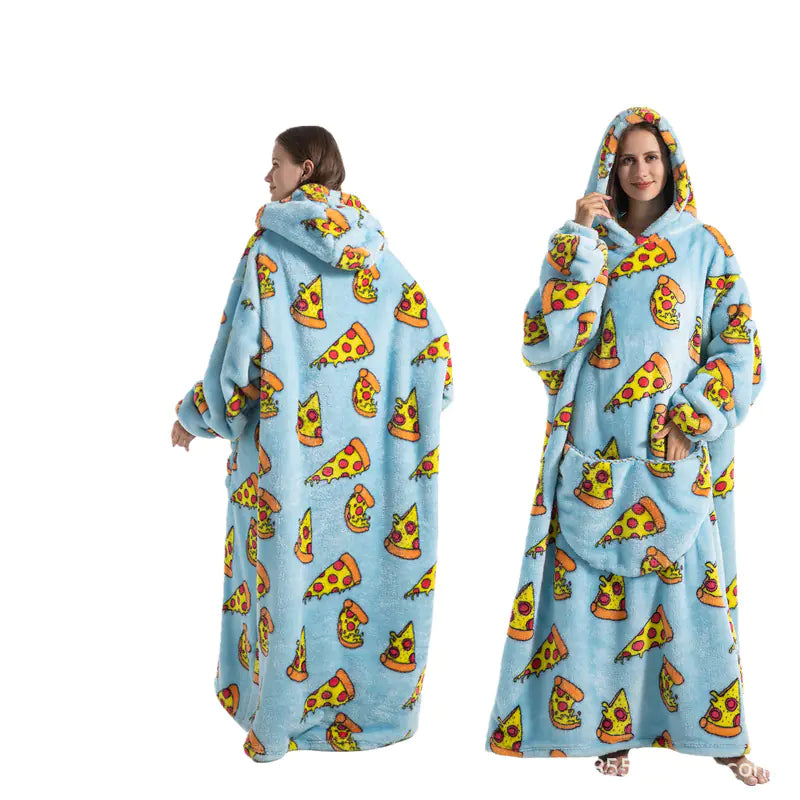 Deluxe Hooded Blanket for Outdoor Comfort