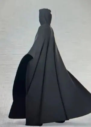 Mystique Sleeveless Hoodie Cloak