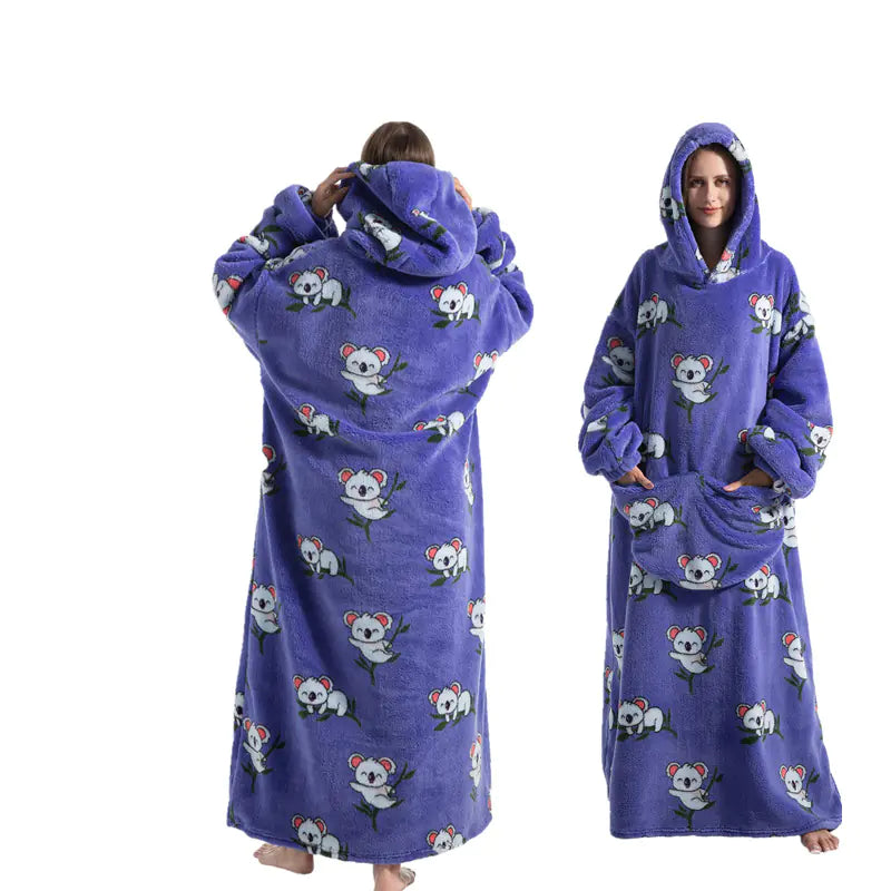 Deluxe Hooded Blanket for Outdoor Comfort