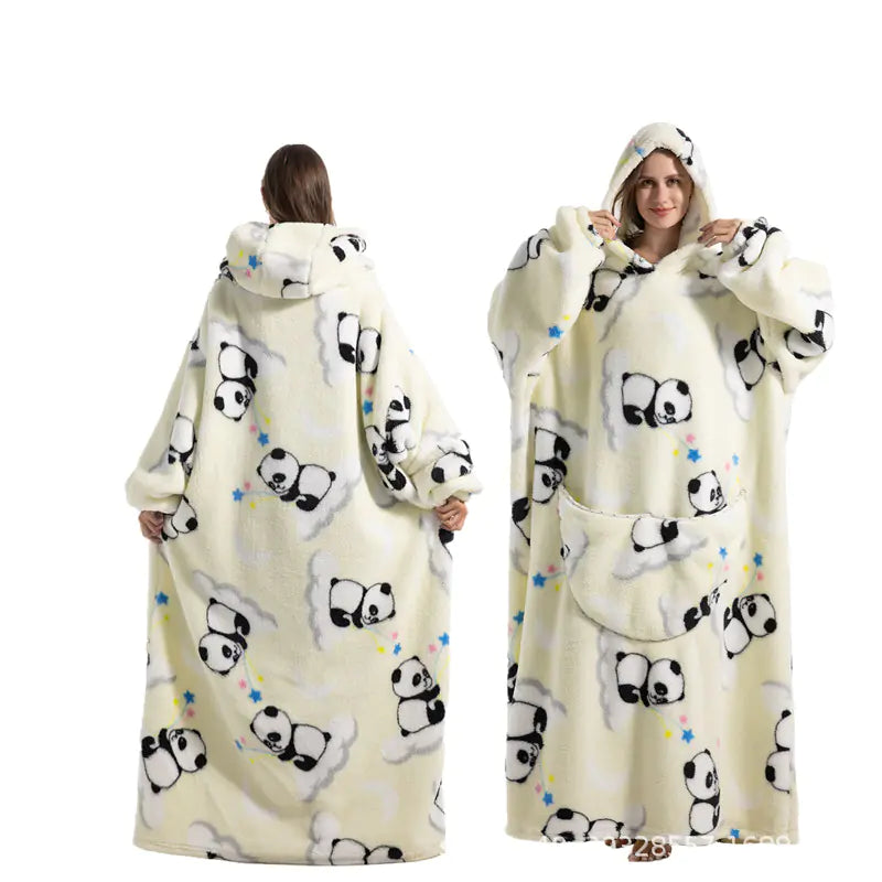 Deluxe Hooded Blanket for Outdoor Comfort