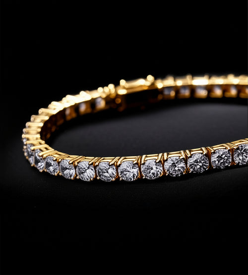 Real Moissanite Tennis Bracelets