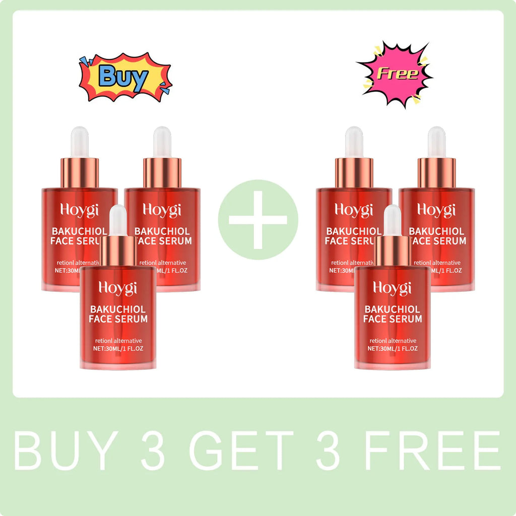 Bakuchiol Face Serum Anti Aging Lifting Firming Remove Fine Lines Skin Rejuvenation Brightening Hydrating Retinol Face Essence