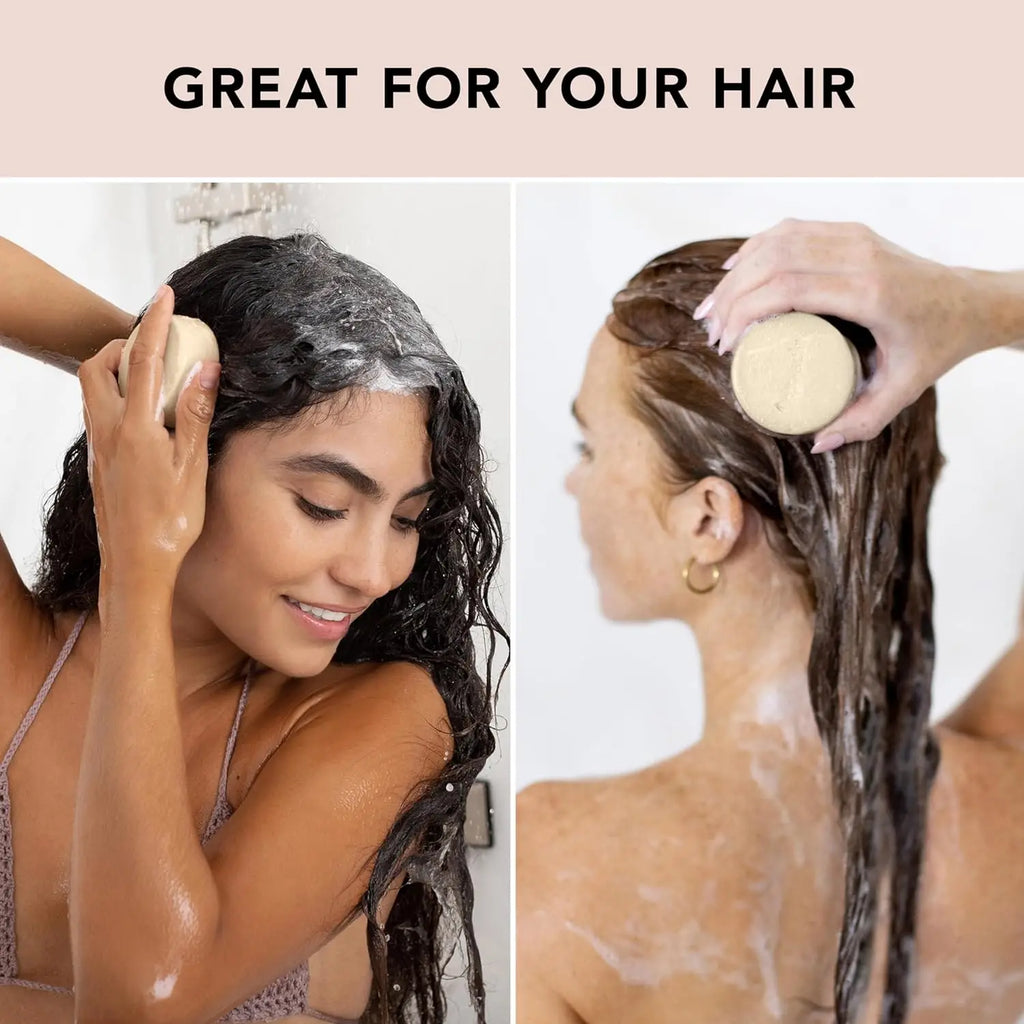 2PC Rice Shampoo and Conditioner Bar for Hair Growth | Rice Shampoo Bar & Conditioner Bar for Strengthening Hair