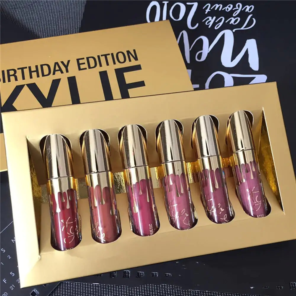 Gold 6 Lip Colors - Kelly Kim Special Edition